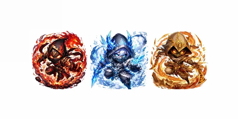 Chibi Ninja Mascot Pack generated by undefined