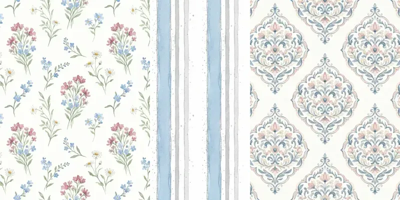 Coquette Floral Seamless Patterns generated by undefined