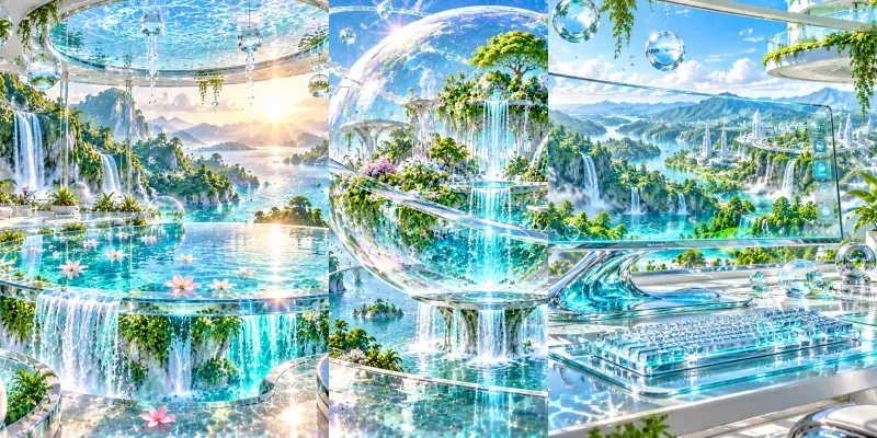 Crystal Clear Utopias