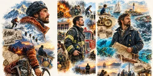Cinematic Life Story Collages generated by chatgpt-image