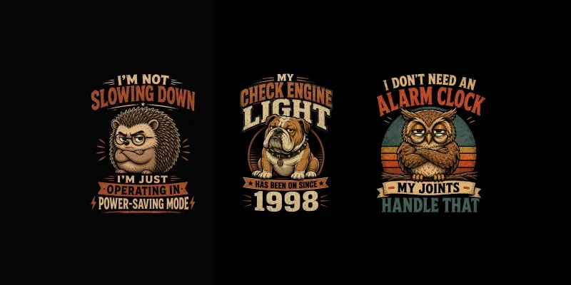 Grumpy Critter Quote Tees generated by undefined