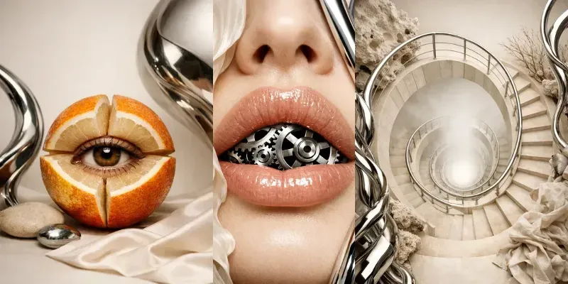 Avantgarde Chrome Cream Editorials generated by undefined