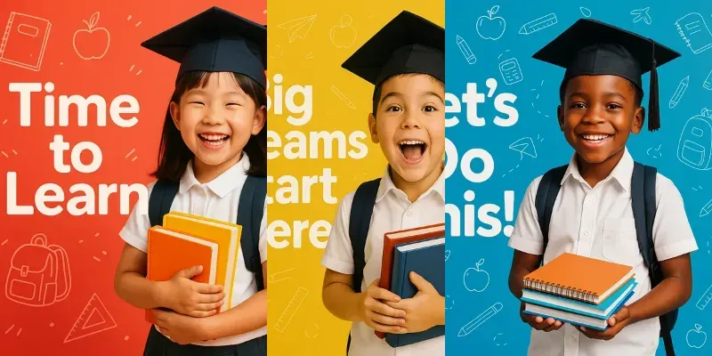 Back To School Sale Kid Posters generated by undefined