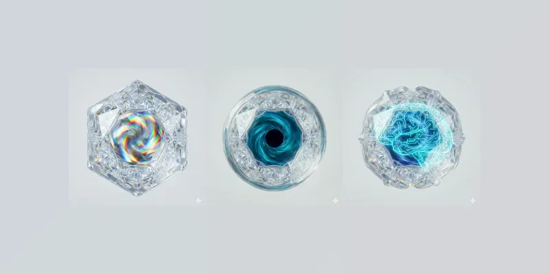 3D Glass Icons Vol1 generated by undefined