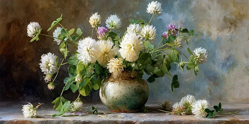 Impressionist Oil Landscape Tv Wallpapers generated by undefined