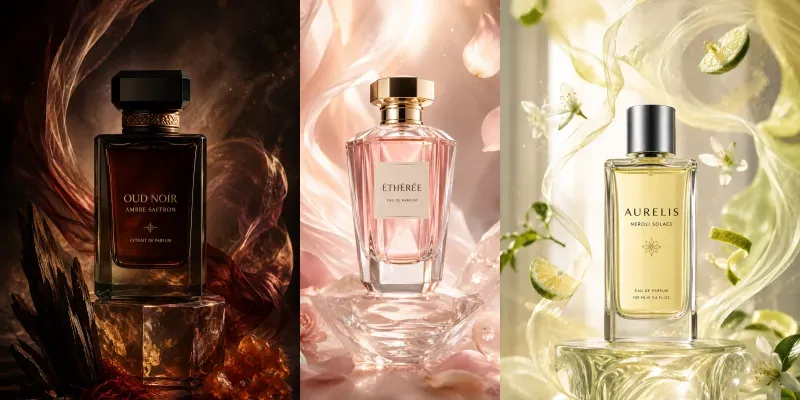 Ecommerce Beauty Perfume Ads generated by undefined