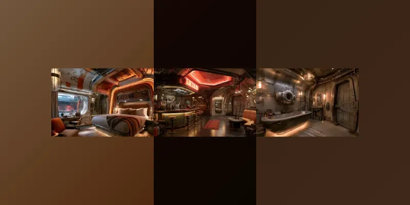 Star Wars Smuggler Interiors generated by undefined