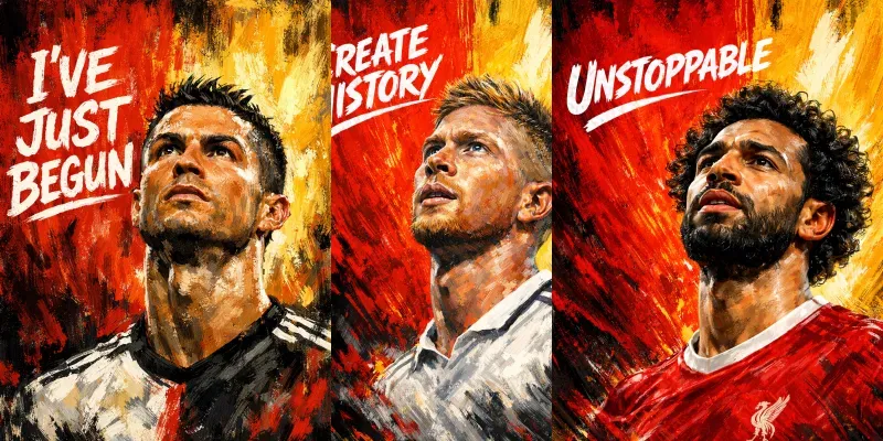 Motivational Football Poster Ai Prompt generated by undefined