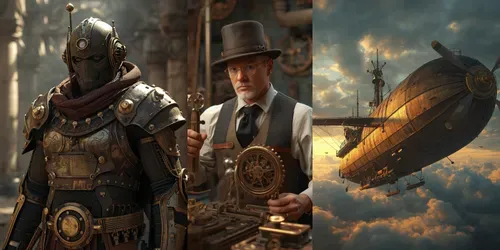 Steampunk Art generated by leonardo