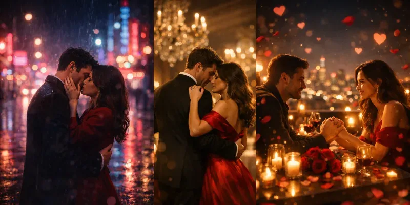 Cinematic Valentines Days generated by undefined