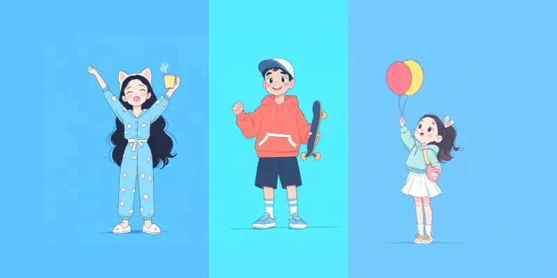 Charming Anime Character Designs generated by undefined