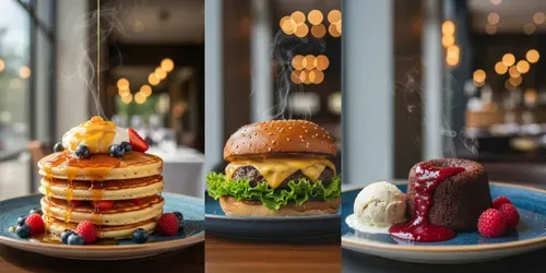 Ultrarealistic Gourmet Food Photography generated by gemini-image