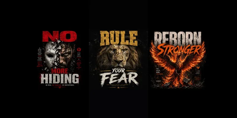 Dark Motivation Poster Pack Descriptions generated by undefined