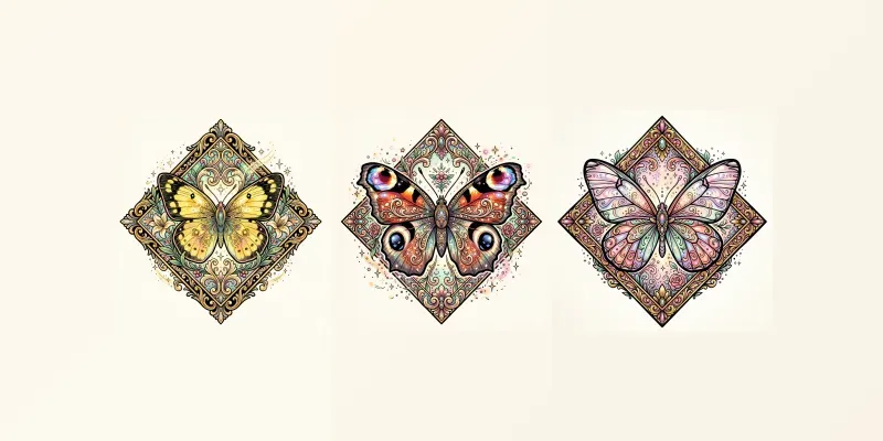 Mythic Butterfly Emblems generated by undefined