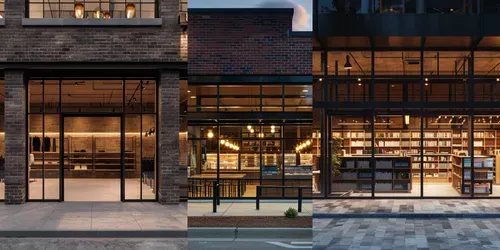 Modern Bakery Cafe Storefronts 0 generated by midjourney