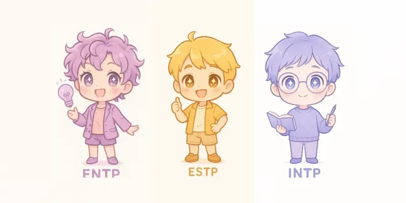 Kawaii Mbti Chibi Portraits generated by undefined