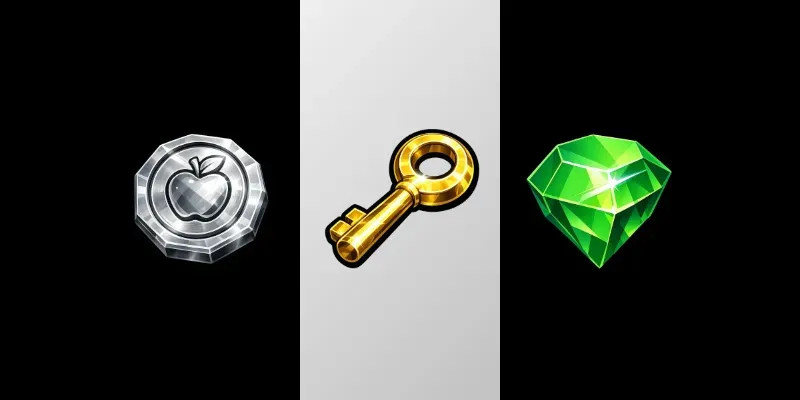 2D Game Icon Generator Cartoony Items generated by undefined