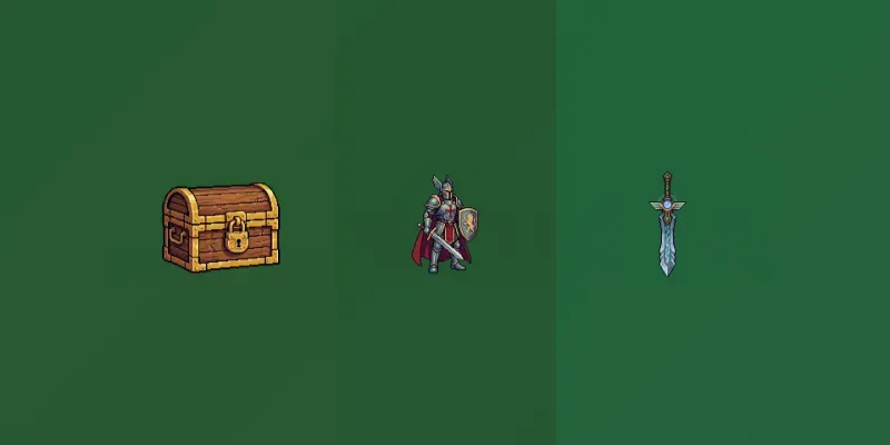 Retro Pixel Art Game Assets