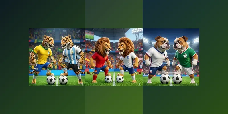 3D Versus Football Matchup Generator generated by undefined