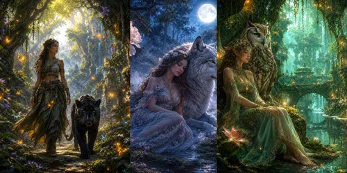 Mystical Forest Harmonies generated by chatgpt-image