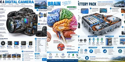 Educational Technical Infographics generated by chatgpt-image
