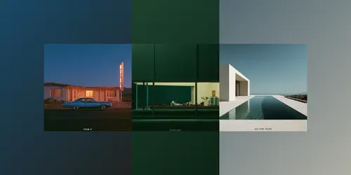 Cinematic Solitude Photo Covers generated by midjourney
