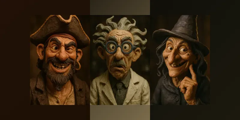 Cinematic Claymation Portrait Generators generated by undefined