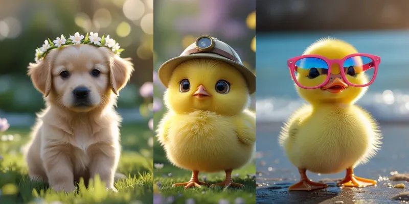 3d Cute Character Creators generated by undefined