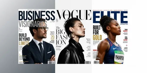Modern Editorial Cover Kits generated by chatgpt-image