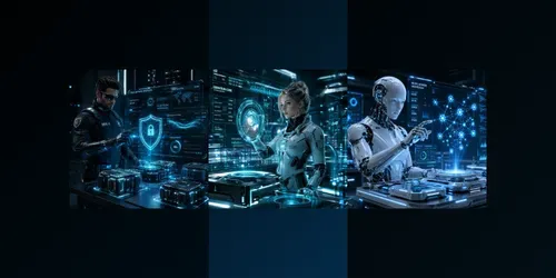 Futuristic Hologram Interfaces generated by chatgpt-image