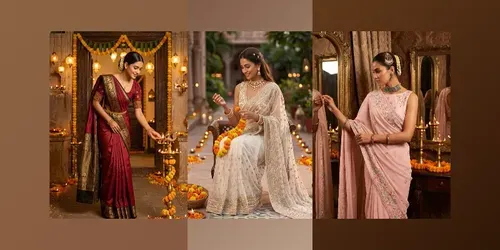 Diwali Saree Editorial 20 Packs generated by gemini-image