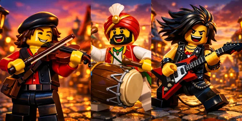 Lego Musical Fantasy Village generated by undefined