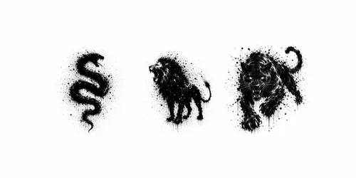 Minimalist Ink Splatter Tees generated by chatgpt-image