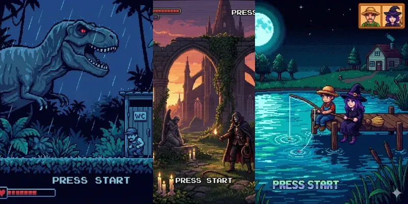 16bit Retro Pixel Art generated by undefined