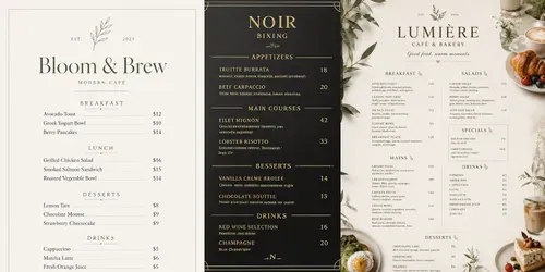 Restaurant Menu Designer Pros generated by chatgpt-image