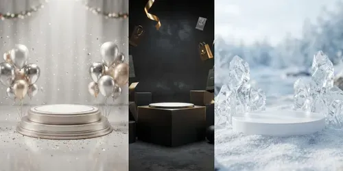 The Allseason Festive Winter Products generated by gemini-image