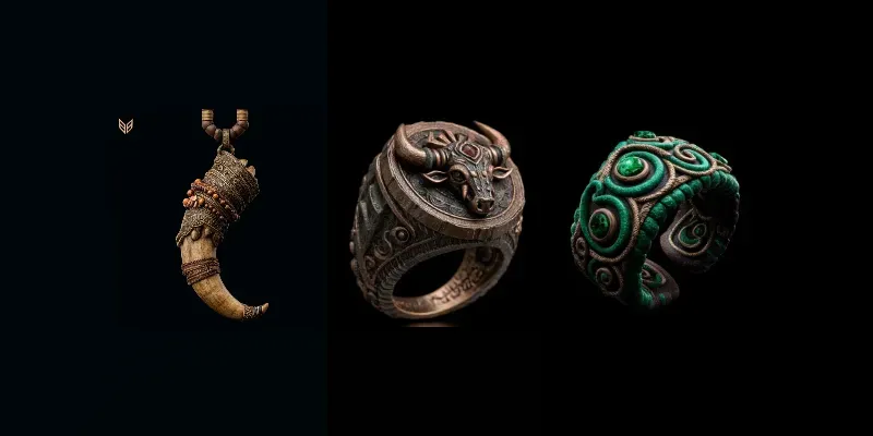 World Of Warcraft Tauren Tribal Jewelry generated by undefined