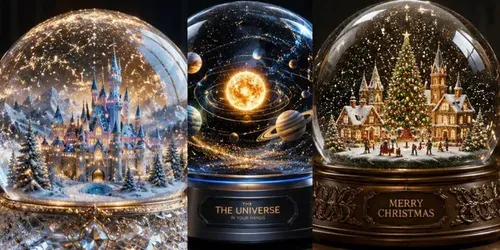 Luxury Snow Globe Designers generated by chatgpt-image