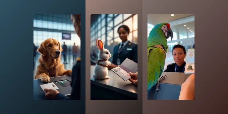Animal Passport Airport Videos generated by undefined