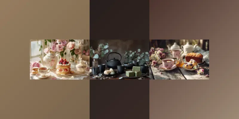 Elegant Afternoon Teas generated by undefined