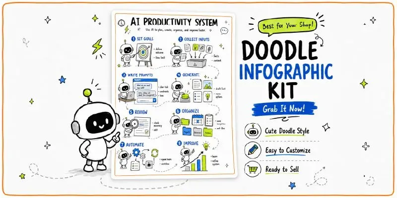 Doodle Framework Infographics generated by undefined