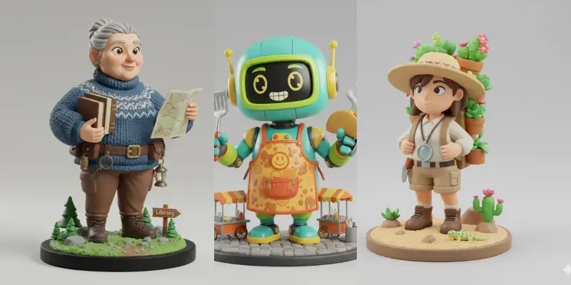 Collectible Character Figurines generated by undefined