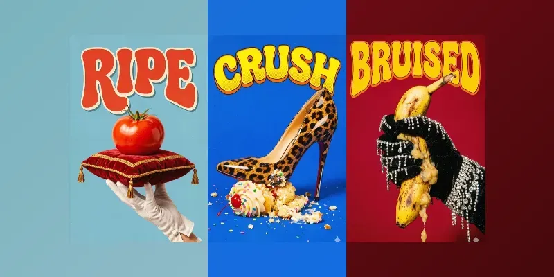 Retro Kitsch Editorial Posters generated by undefined