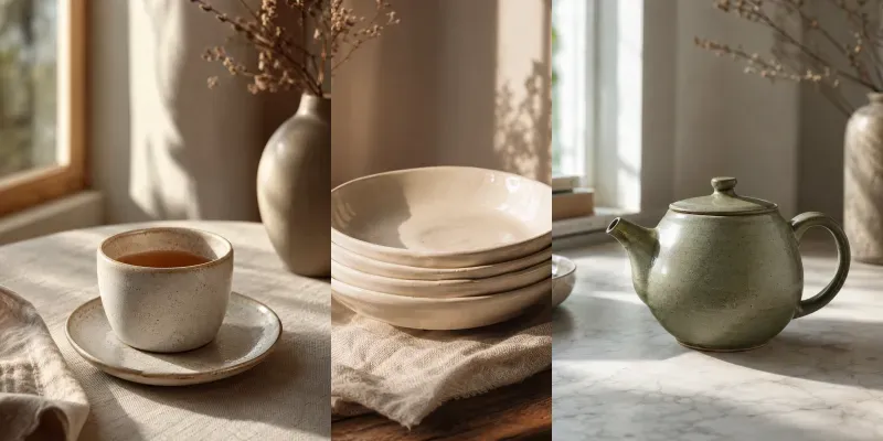 Cozy Ceramic Still Lifes generated by undefined