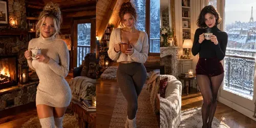 Cozy Winter Allure Photography generated by chatgpt-image