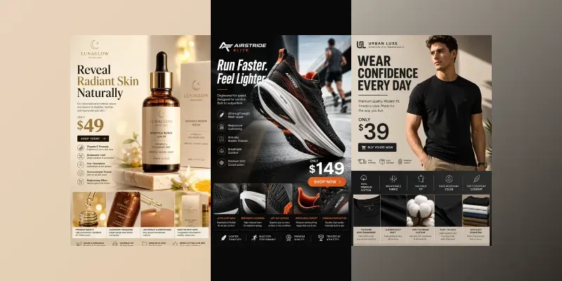Product Ads For E Commerce generated by undefined