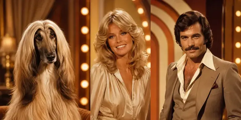 70s Tv Show Beauty Portraits generated by undefined