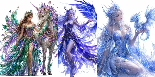 Elemental Fairy Companions generated by chatgpt-image
