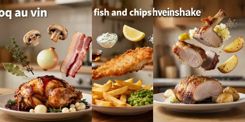 Food Infographics Exploded generated by undefined