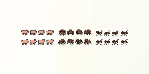 Pixel Art Characters generated by chatgpt-image